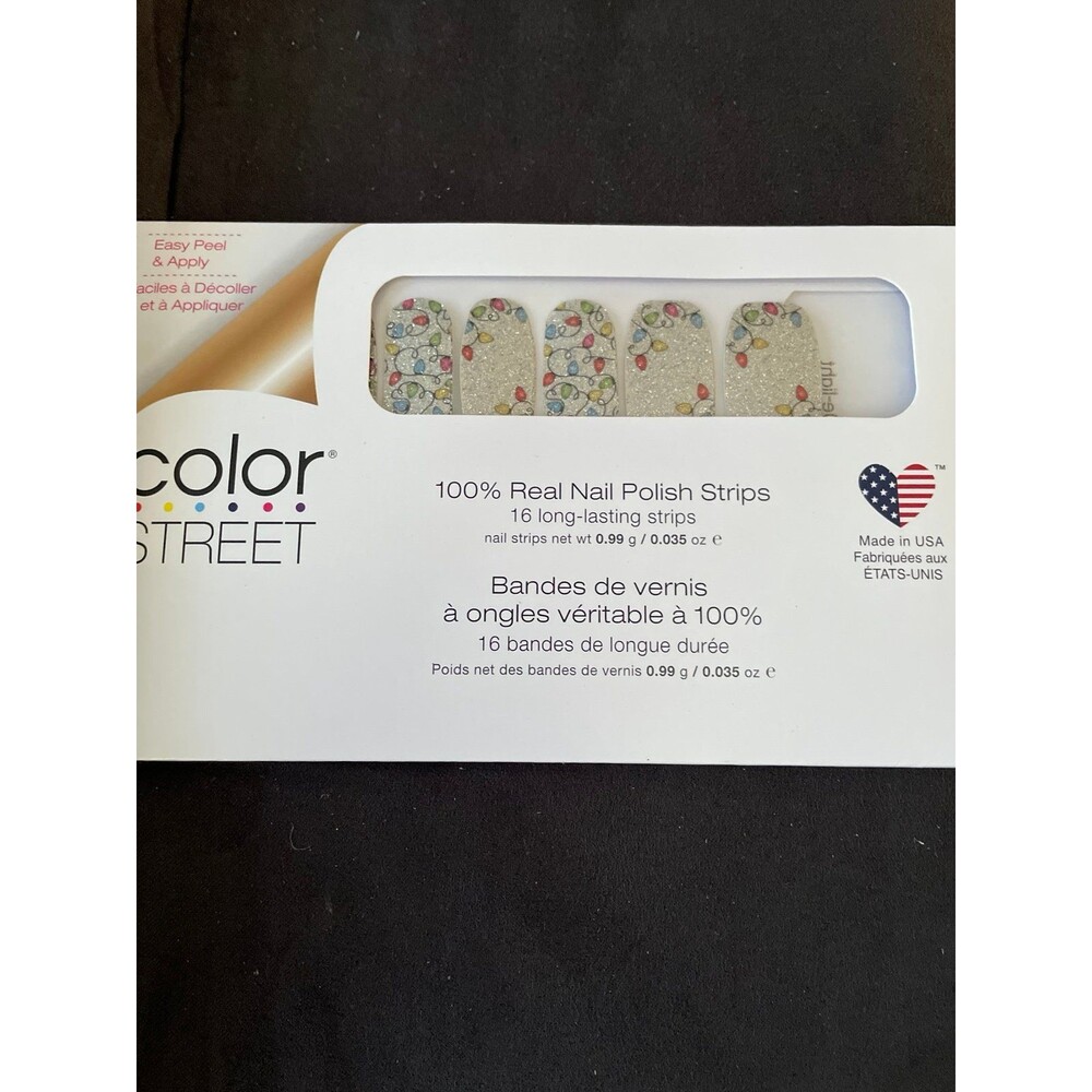 Color Street 100% Real Nail Polish Strips - Holiday Lights